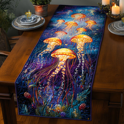 Jellyfish CW1407029CL Quilted Table Runner