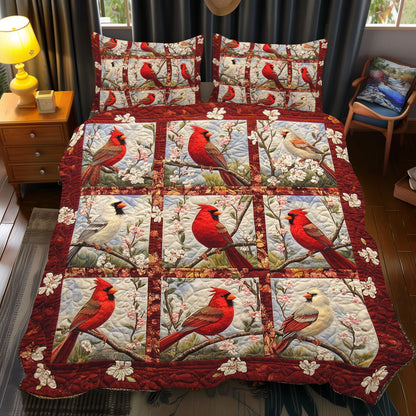 Cardinal Symphony WJ2412026CL Duvet Cover Set