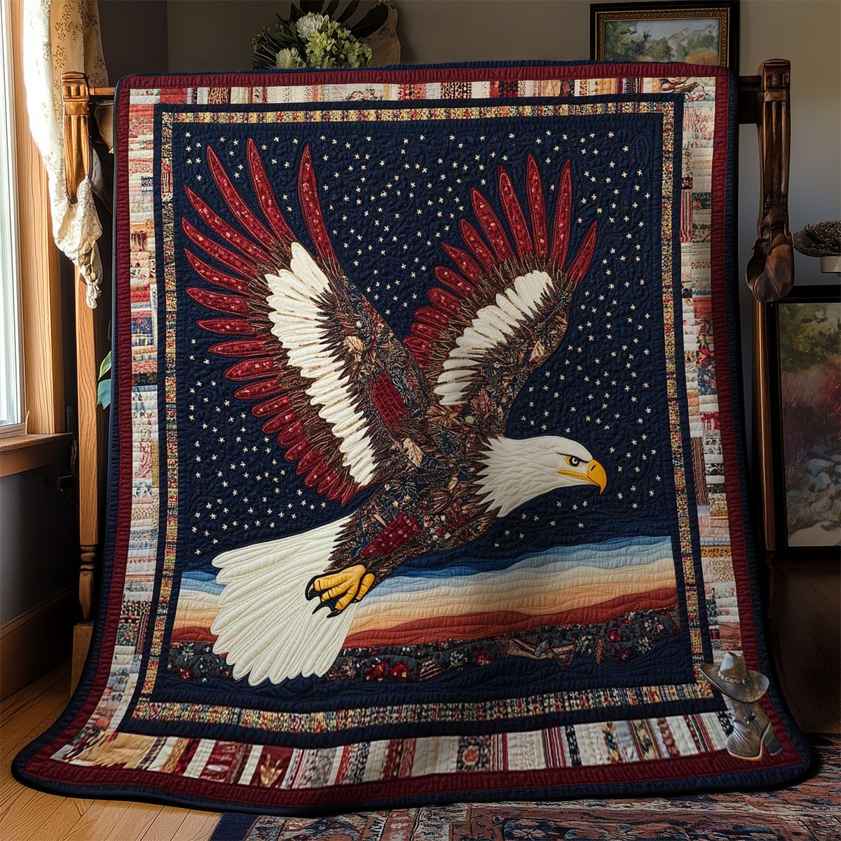 Eagle Of The Ancestors WN2011061CL Quilt