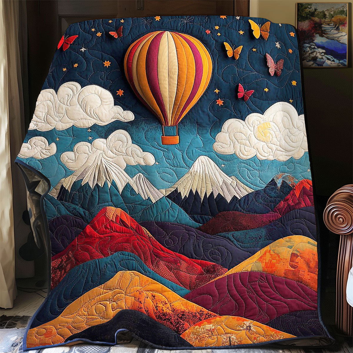 Landscape WY2103032CL Quilt