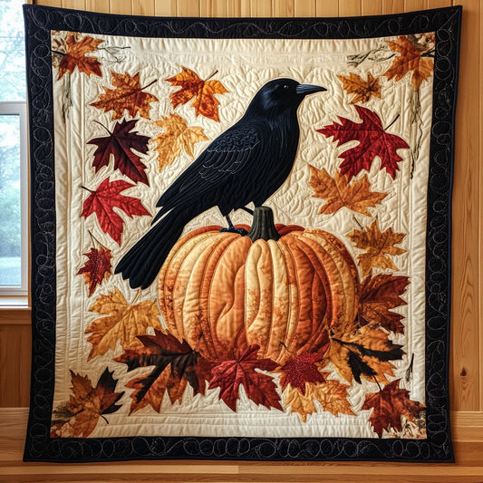 Autumn Pumpkin Crow CW2008022CL Quilt