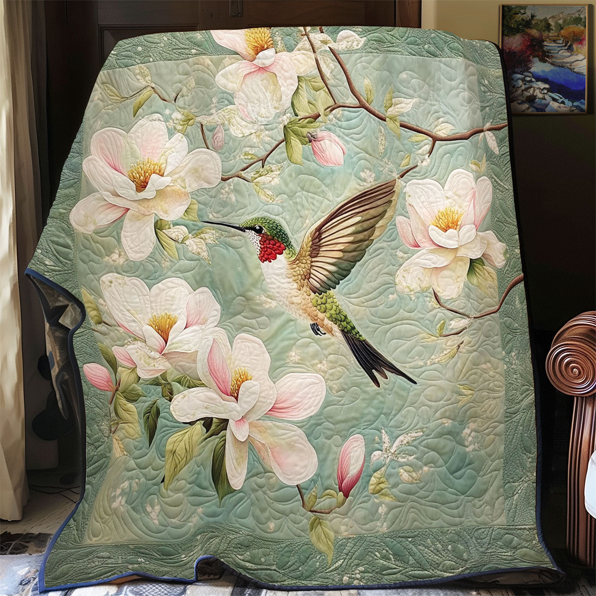 Magnolia Garden WY1903010CL Quilt