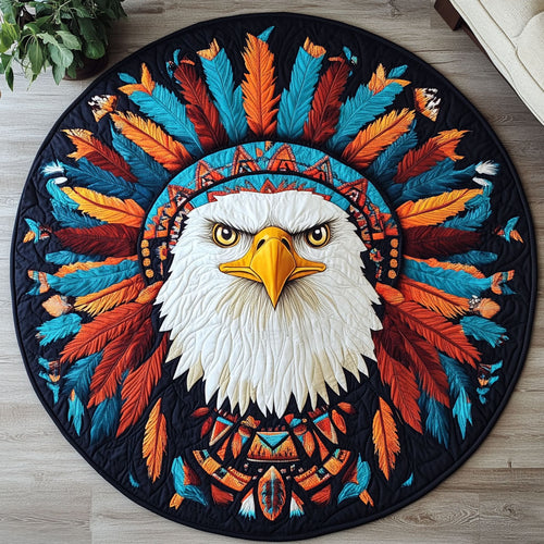 Eagle Spirit WX0605016CL Quilted Round Mat