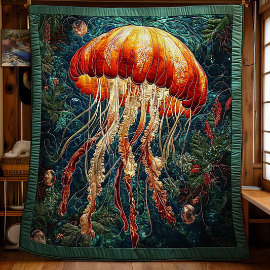 Sea Octopus WY1701059CL Quilt