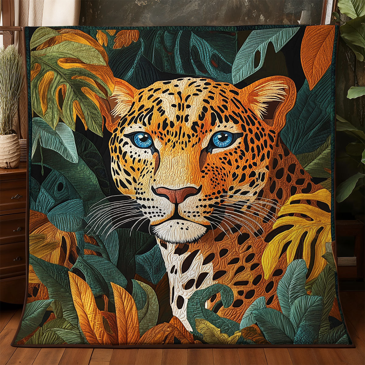 Leopard Forest WX0805022CL Quilt