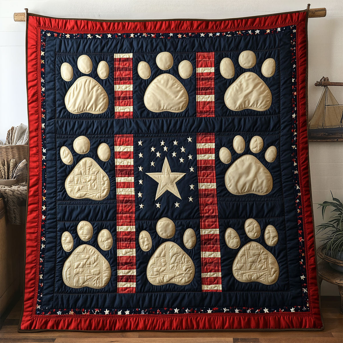 United Paw WN1707061CL Quilt