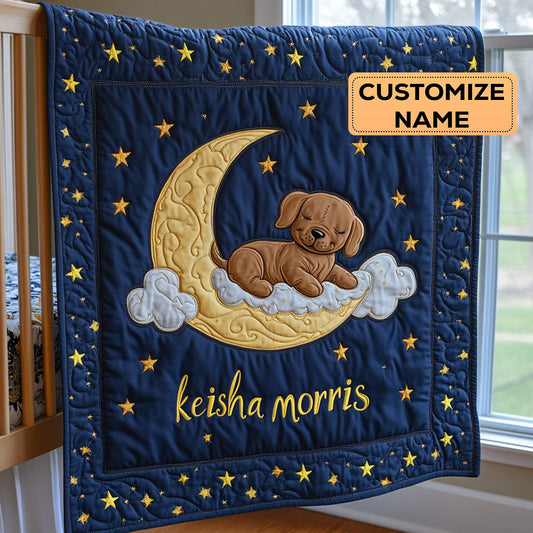Luna Puppy CP1807017CL Baby Quilt