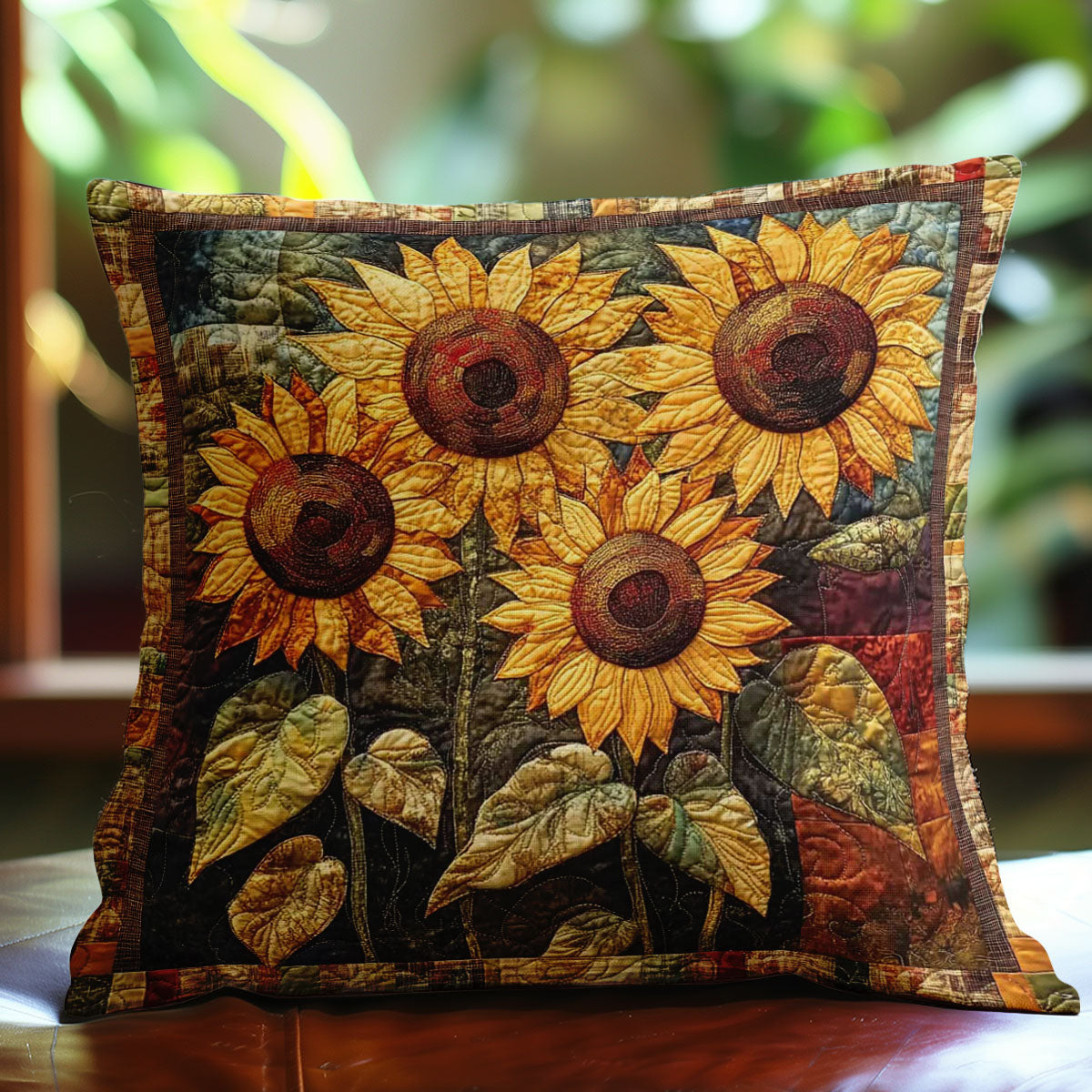 Sunflower Fields WN1302062CL Quilt Pillow Case