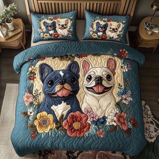 Cute Pugs WY2602007CL Duvet Cover Set