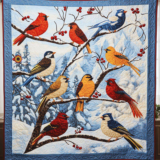 Winter Bird WJ0412039CL Quilt