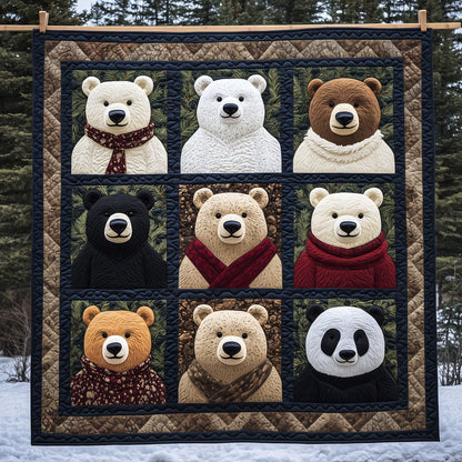 Winter Bear LT1109001CL Quilt