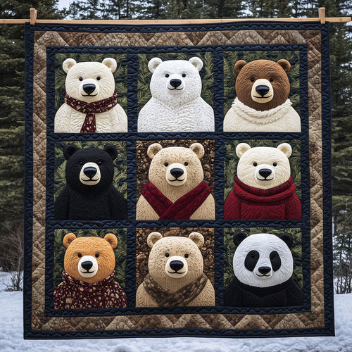 Winter Bear LT1109001CL Quilt