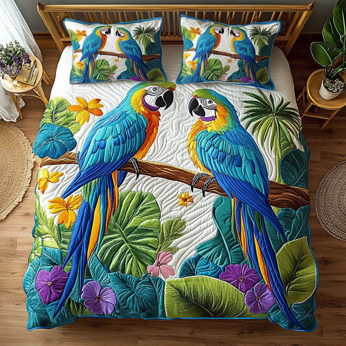 Tropical Parrot WJ2204020CL Duvet Cover Set