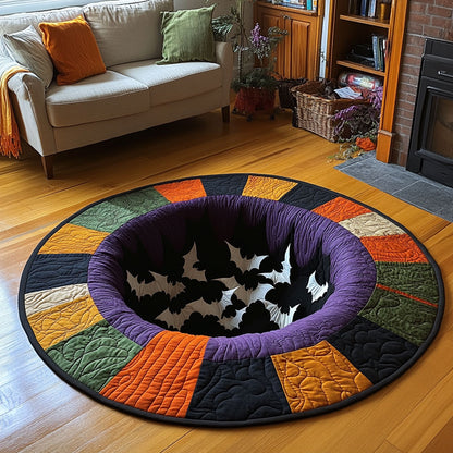 Creepy Chasm CP0410009CL Quilted Round Mat