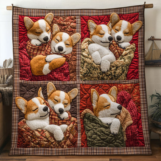 Corgi Blanket Nest WN1207005CL Quilt