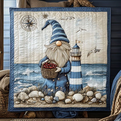 Coastal Lighthouse Gnome WN2509011CL Quilt