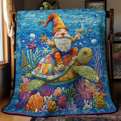 Ocean Journey Gnome WN0901040CL Quilt