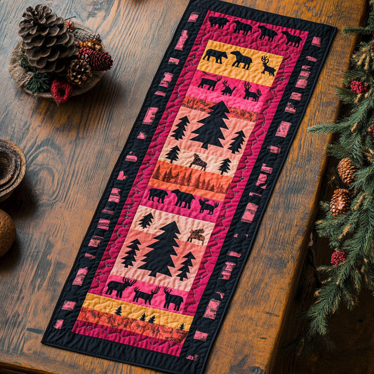 Pinky Wild CP2005014CL Quilted Table Runner