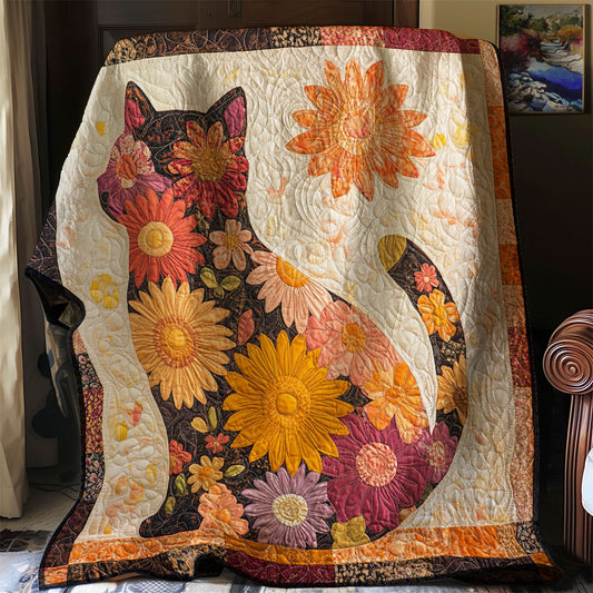 Flower Cat WJ2503009CL Quilt