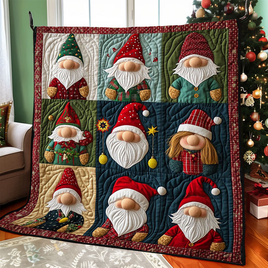 Christmas Gnome WJ2112010CL Quilt