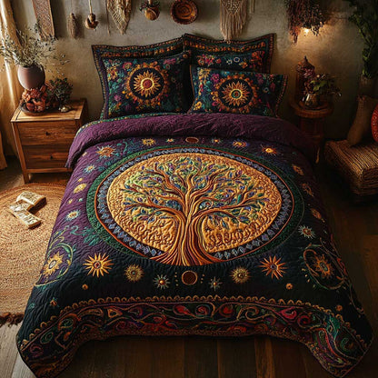 Cosmic Tree Of Life WN1404010CL Duvet Cover Set