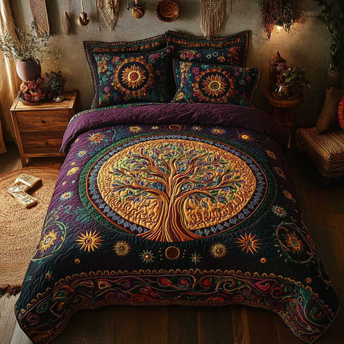 Cosmic Tree Of Life WN1404010CL Duvet Cover Set