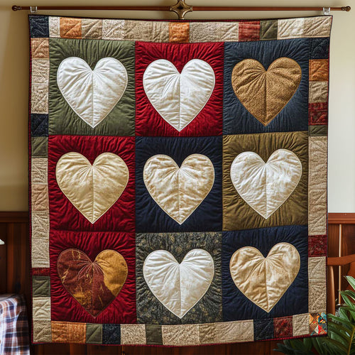 Vintage Valentine WP2112029CL Quilt