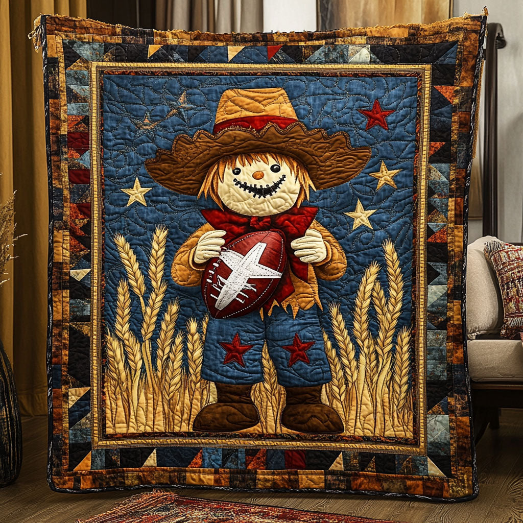 Hockey Scarecrow WY0705009CL Quilt