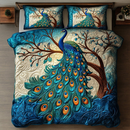 Stunning Peacock XR2209010CL Duvet Cover Set