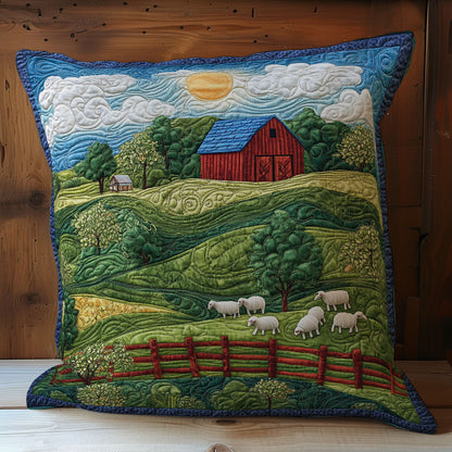 Farm WY0402071CL Quilt Pillow Case