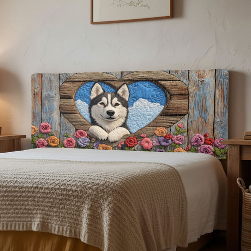 Husky Sweet CW2012026CL Quilted Headboard Slipcover