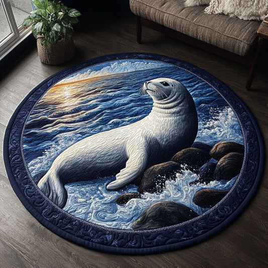 Seal Hug CM1605034CL Quilted Round Mat