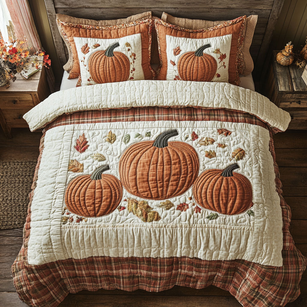 Autumn Pumpkin CP0707001CL Duvet Cover Set