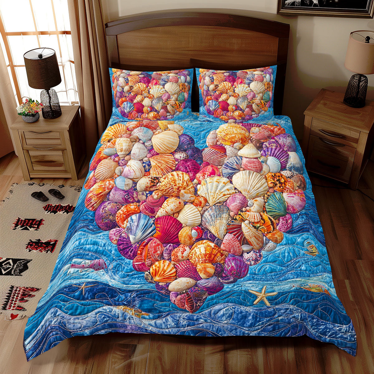 Sea Heart WX1712073CL Duvet Cover Set