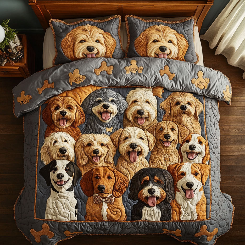 Pawfect Smile WY0907054CL Duvet Cover Set