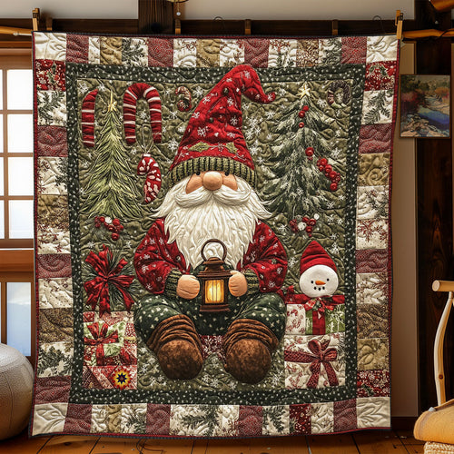 Christmas Gnome WJ2012007CL Quilt