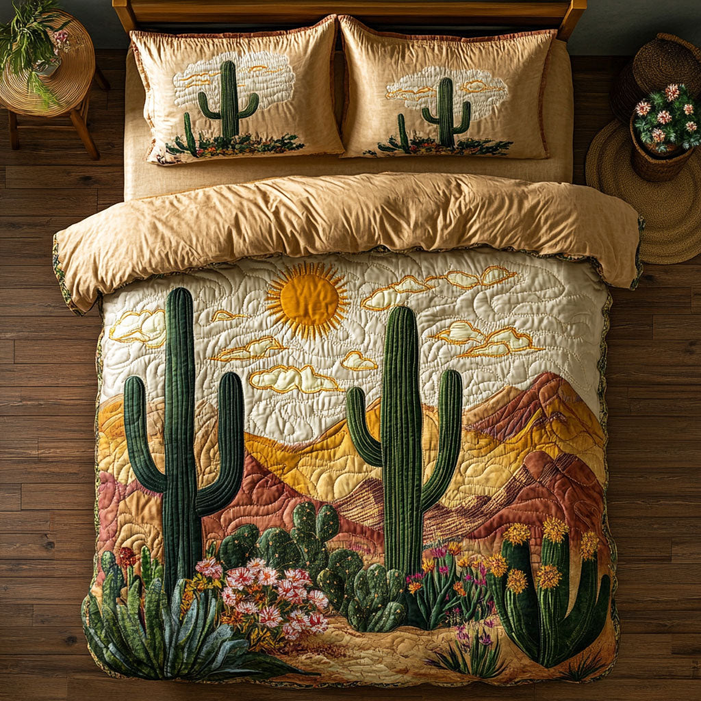 Cactus Sunset Dreams WX0407011CL Duvet Cover Set