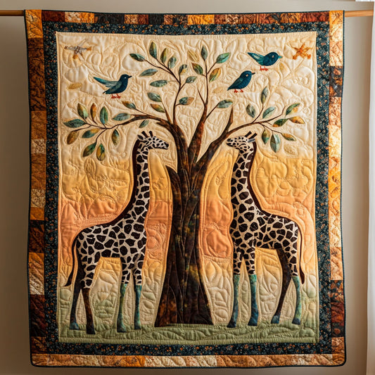 Dreamscape Giraffes WY1808002CL Quilt