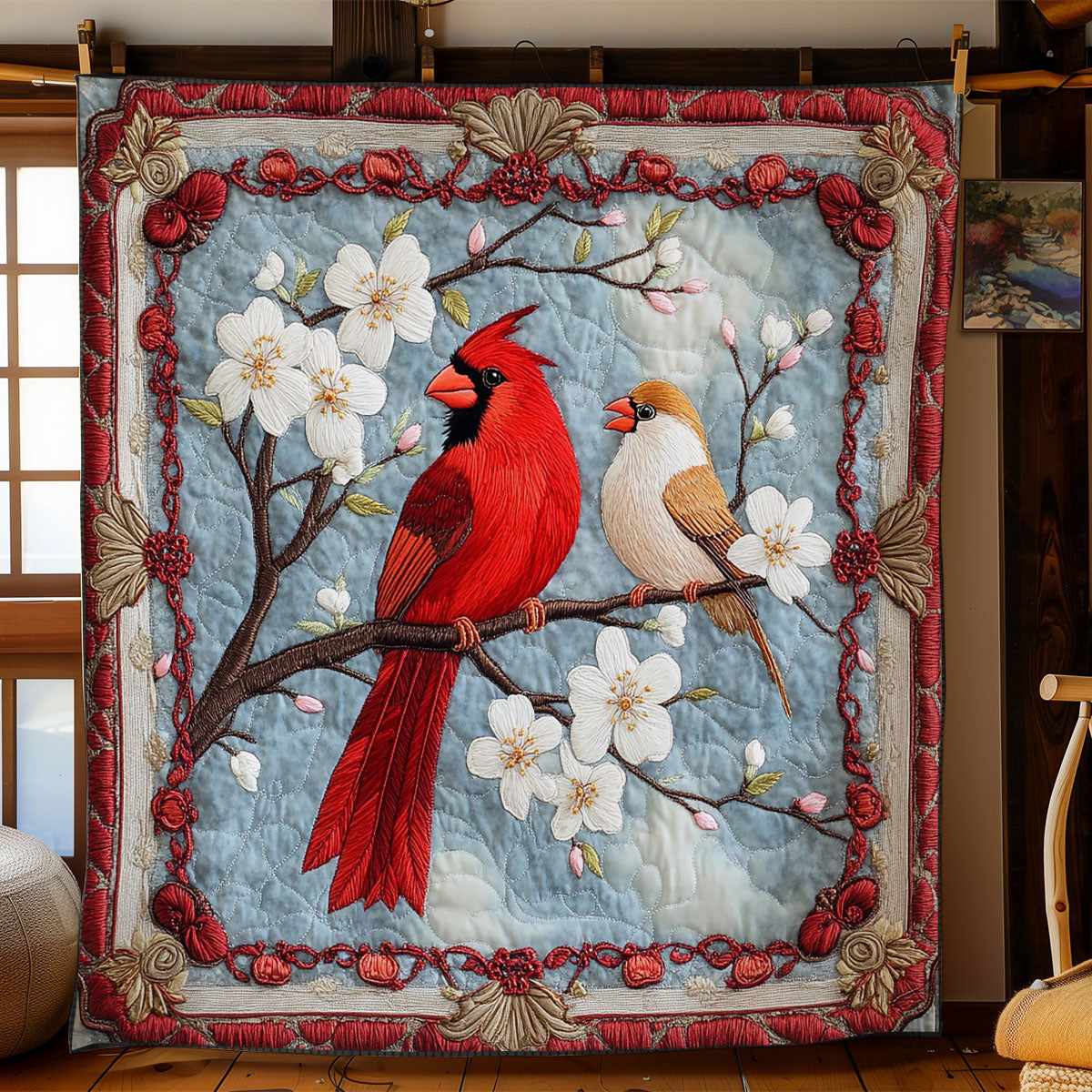 Cardinal Blossom WN2905006CL Quilt