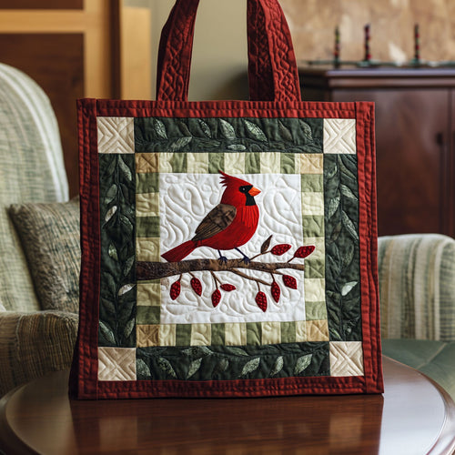 Woodland Bird  LT2811009CL Quilted Tote Bag