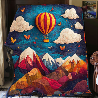 Hot Aitr Balloon Hill WY2103026CL Quilt