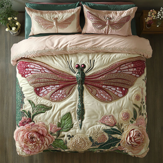 Dragonfly Blossom CW3009032CL Duvet Cover Set