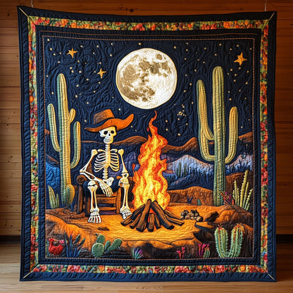Cowboy Skeleton Spirit CW0707014CL Quilt