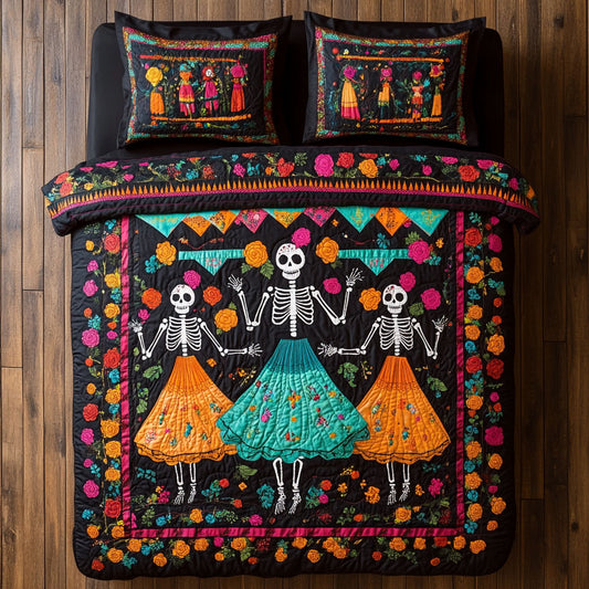 Fiesta Skeletons WJ0909035CL Duvet Cover Set