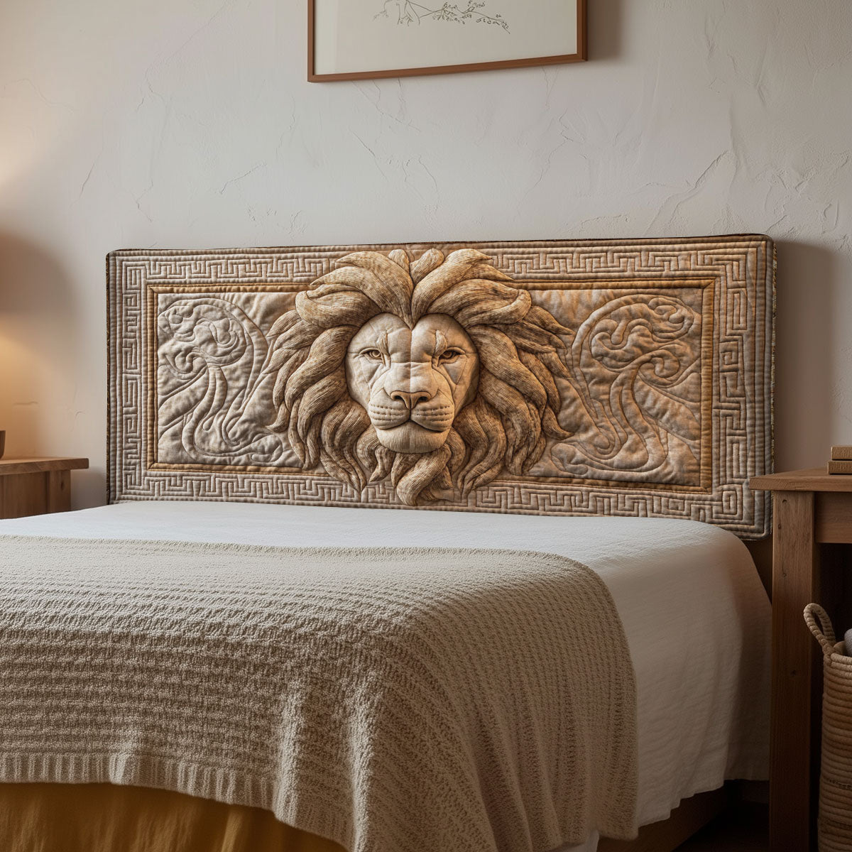 Crowned Majesty CP1912036CL Quilted Headboard Slipcover