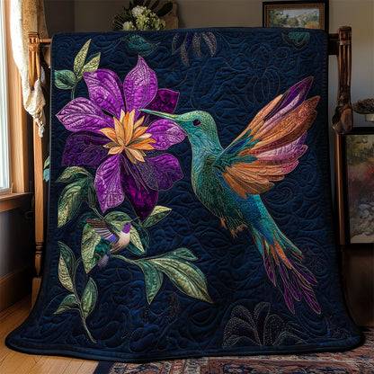 Hummingbird And Blossoms WN1311048CL Quilt