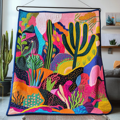 Wild Cactus WU2110026CL Quilt