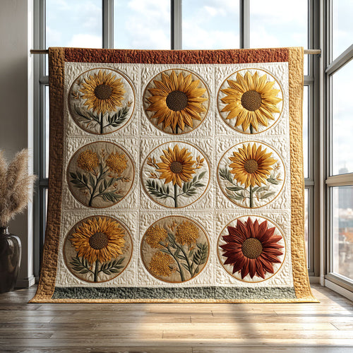 Sunflower Glow CW1408056CL Quilt