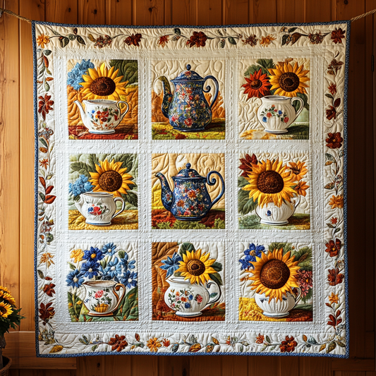 Garden Teatime CW1606027CL Quilt