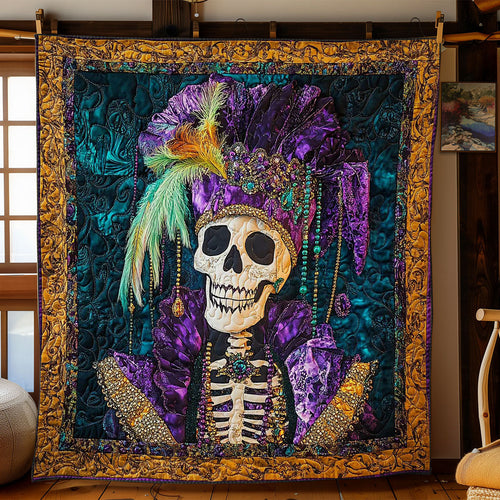 Glittering Skull WN1403067CL Quilt
